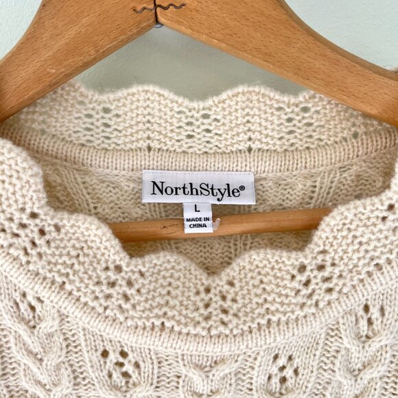 Vintage Wool Blend Knit Sweater - Picture 2 of 6